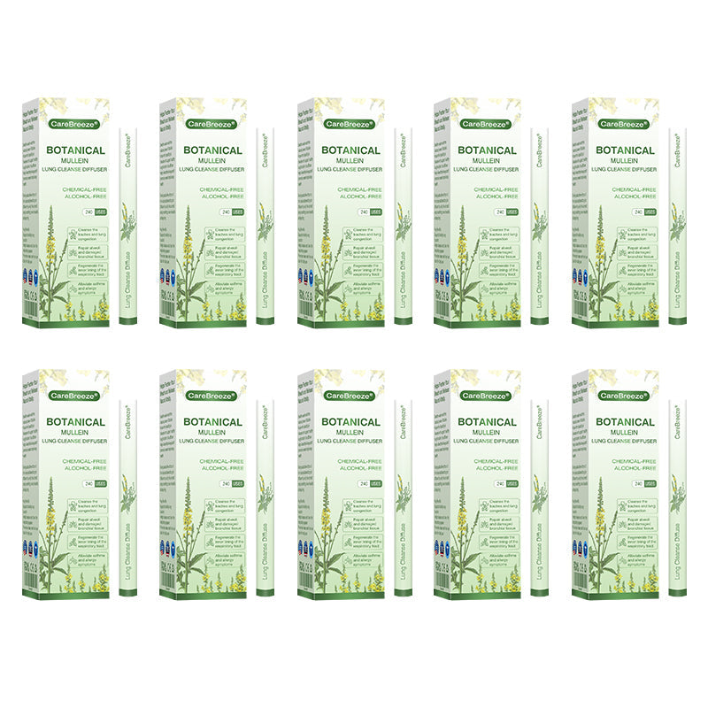 💖🫁🇺🇸✅Official Store: CareBreeze® Botanical Mullein Lung Cleanse Diffuser（👨‍⚕️Directly acts on COPD, asthma, chronic bronchitis (CB), respiratory infections, lung cancer, sinusitis, and other conditions）
