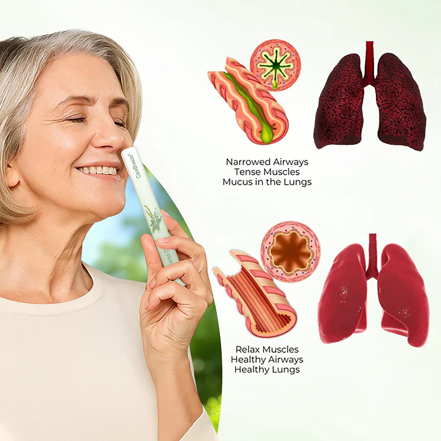 💖🫁🇺🇸✅Official Store: CareBreeze® Botanical Mullein Lung Cleanse Diffuser（👨‍⚕️Directly acts on COPD, asthma, chronic bronchitis (CB), respiratory infections, lung cancer, sinusitis, and other conditions）