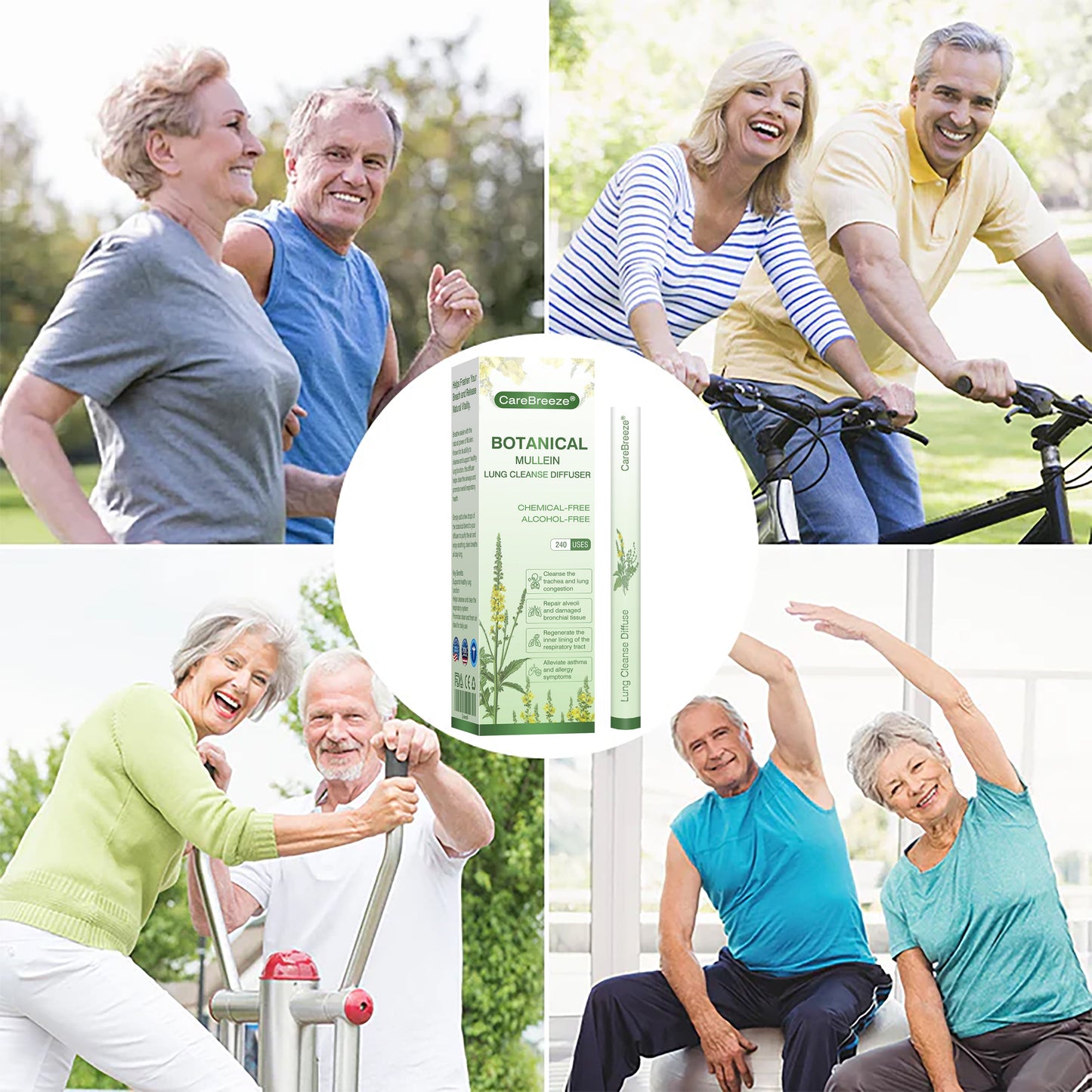 💖🫁🇺🇸✅Official Store: CareBreeze® Botanical Mullein Lung Cleanse Diffuser（👨‍⚕️Directly acts on COPD, asthma, chronic bronchitis (CB), respiratory infections, lung cancer, sinusitis, and other conditions）