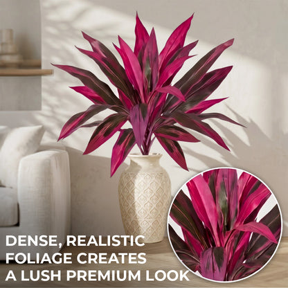 💥BUY 1 GET 1 FREE (2 PCS)🔥Artificial Boston Fern & Dragon's Blood Tree Plants