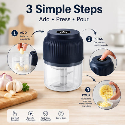 Household Electric Garlic Crusher